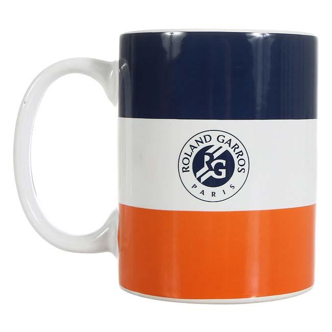 Roland Garros Official(ローランギャロス) 2026 ローランギャロス マグカップ トリコロールカラー＆ロゴ 全仏オープン 203RGS501COB(26y8m) |  | 01