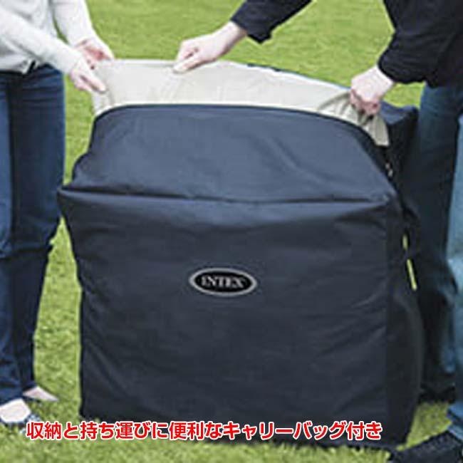 在庫処分特価 INTEX(インテックス) ピュアスパ バブルマッサージ 空気注入式 コンパクト収納 大人最大4名使用可能 28475J-サハラタン ジャグジー(23y11m) |  | 10