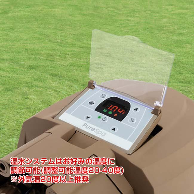 在庫処分特価 INTEX(インテックス) ピュアスパ バブルマッサージ 空気注入式 コンパクト収納 大人最大4名使用可能 28475J-サハラタン ジャグジー(23y11m) |  | 07
