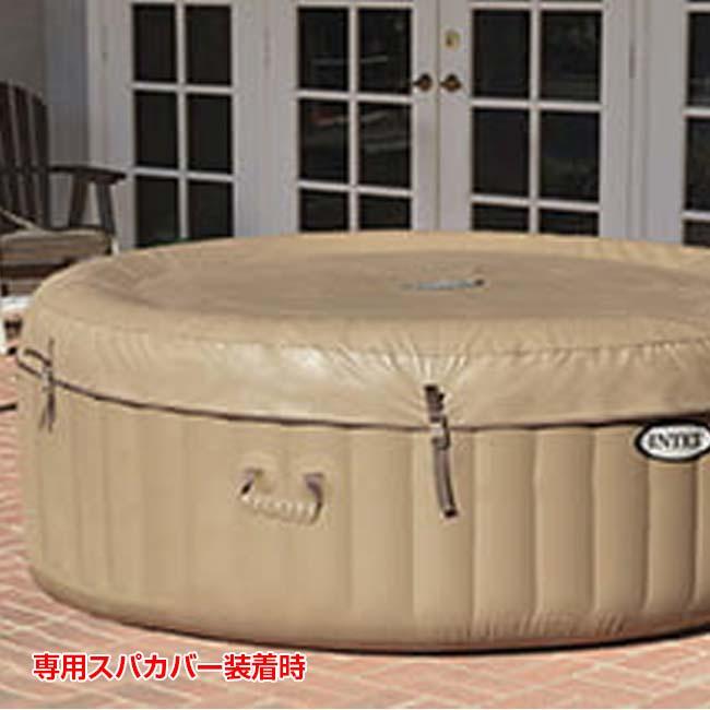 在庫処分特価 INTEX(インテックス) ピュアスパ バブルマッサージ 空気注入式 コンパクト収納 大人最大4名使用可能 28475J-サハラタン ジャグジー(23y11m) |  | 09