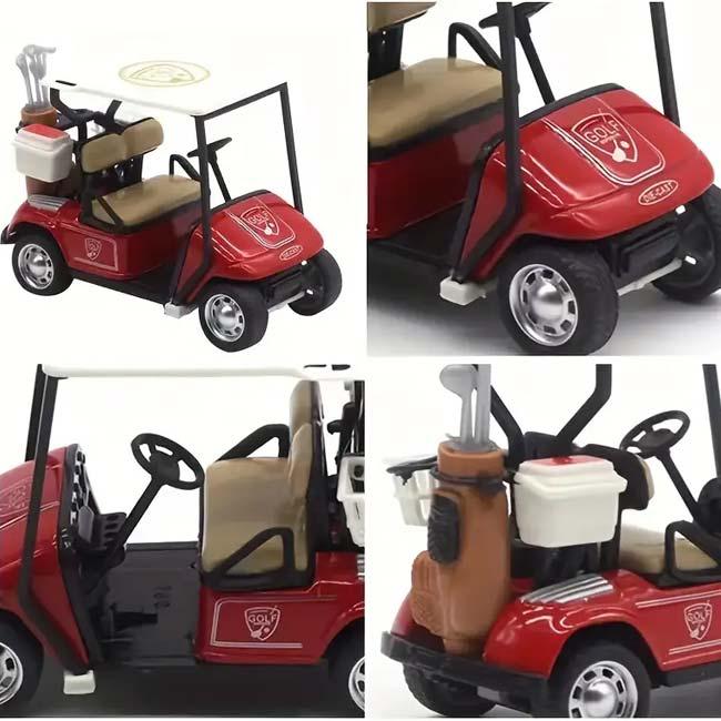 ゴルフ好きさんへのプレゼントに、コレクションに  ゴルフカート ミニカー 1／36モデル プルバック可動 車のおもちゃ TN-1083(24y5m) |  | 05