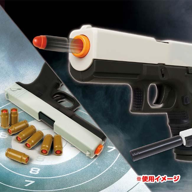 リアルな感触を楽しめる！ ハック(HAC) ブローバック エアーガン 電池不要 最長飛距離8M HAC5075 ブラック(25y12m) |  | 04