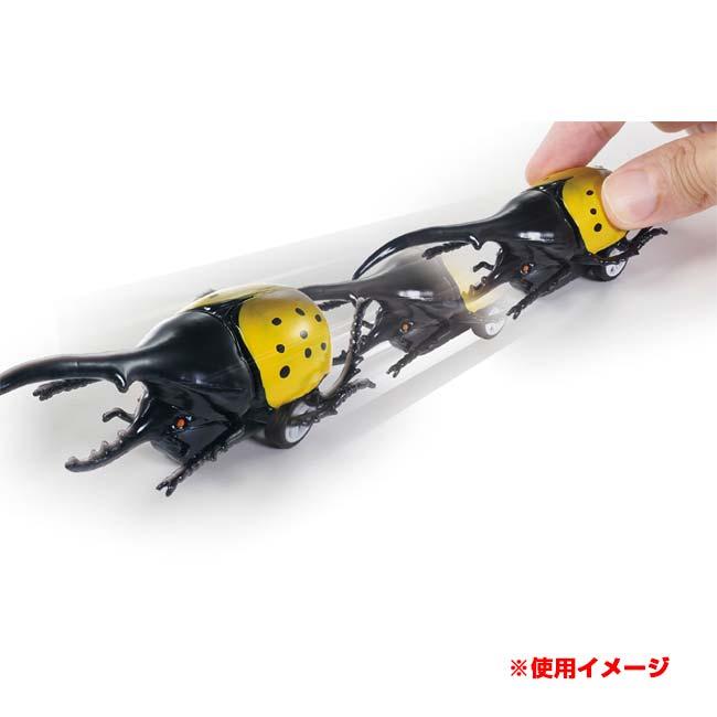 白熱のスピード昆虫バトル ハック(HAC) 激突プルバックカー カブト