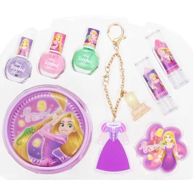 値下げ交渉可能！Disneyプリンセスラプンツェルコスメ4点セット SHOBIDO(ショービドー) キッズコスメセット 子ども用化粧品 ディズニー