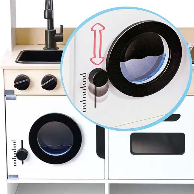 ハペ(Hape) モダン デラックス キッチン 電子レンジ＆洗濯機＆オーブン