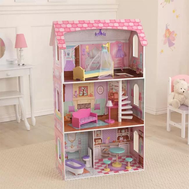 夢が詰まったおうちで遊ぼう キッドクラフト(KidKraft) ペネロペ ドールハウス ※お客様組立商品※ 65179(21y9m)コストコ_2