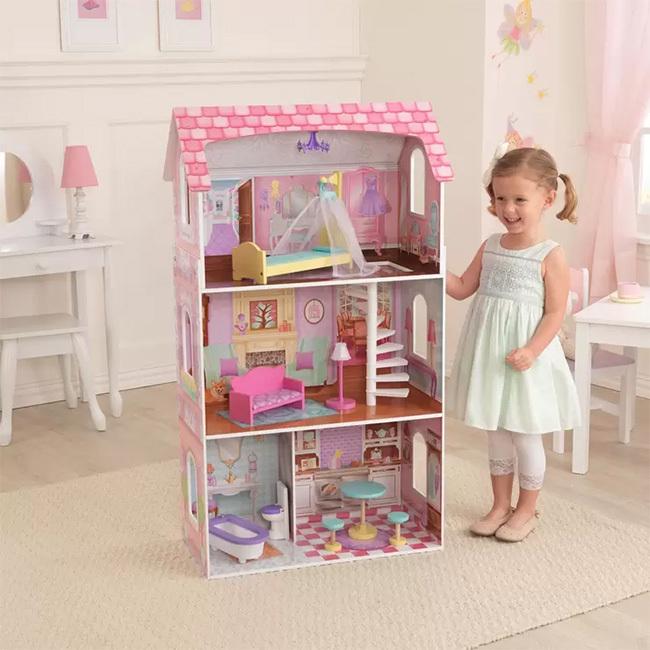 夢が詰まったおうちで遊ぼう キッドクラフト(KidKraft) ペネロペ ドールハウス ※お客様組立商品※ 65179(21y9m)コストコ_4