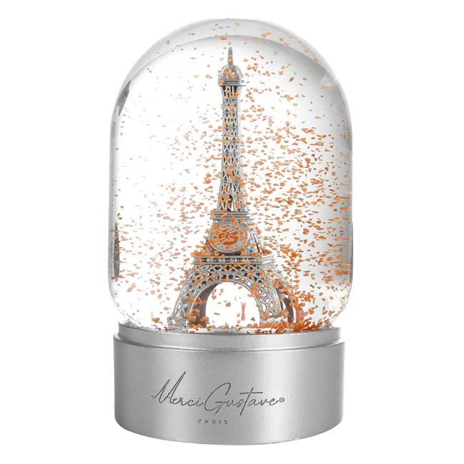 Roland Garros Official(ローランギャロス) EIFFEL TOWER DREAM DOME エッフェル塔 ドリームドーム スノードーム 高さ17cm 213MGU909RGSシルバー(24y8m) |  | 03