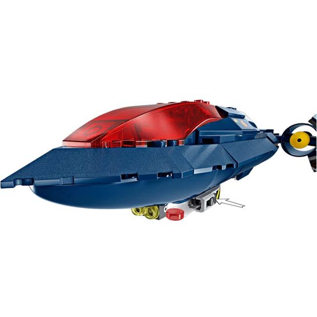 レゴ(LEGO) MARVEL マーベル X-MEN エックスメン X-ジェット おもちゃ ブロック QQ コストコ 76281(26y2m)_1
