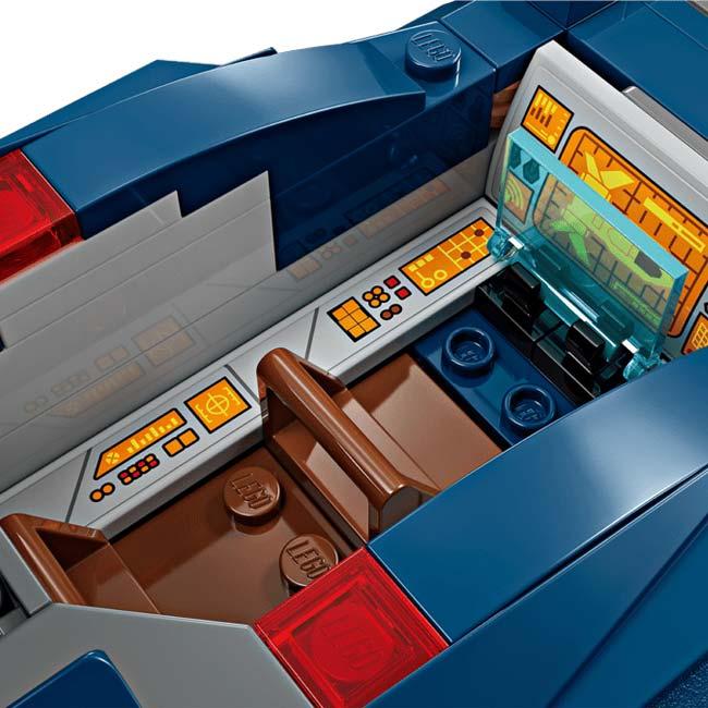 レゴ(LEGO) MARVEL マーベル X-MEN エックスメン X-ジェット おもちゃ ブロック QQ コストコ 76281(26y2m)_4