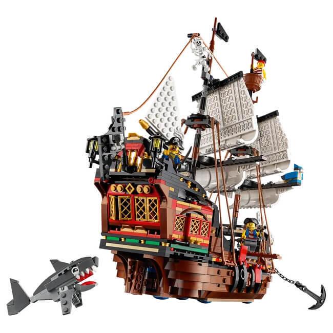 3つのモデルを組立できる！」レゴ(LEGO) クリエイター 3 in 1 海賊船 
