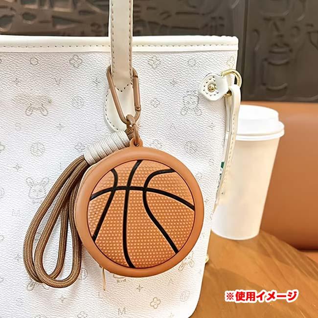 可愛いボール型の小物入れ ボール型 ファスナー付きポーチ シリコン製