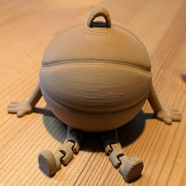 ボールマスコット バスケットボール デスクトップオーナメント 2個組 おすわり キーホルダー TE939967 ブラウン(26y2m) |  | 03