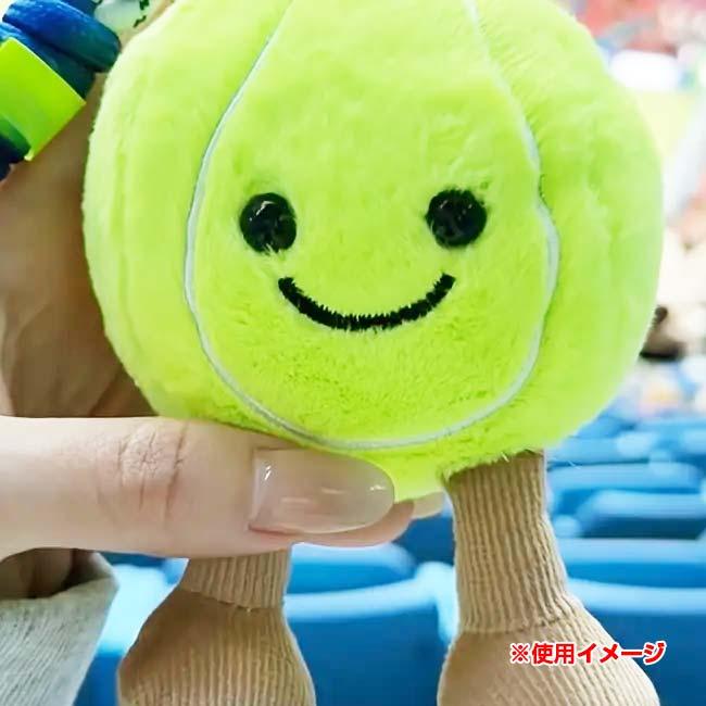 かわいいぬい を連れてでかけよう♪  デリケートボール テニスボール型 ぬいるぐみ 手の平サイズ TE939976 グリーン(25y5m) |  | 04