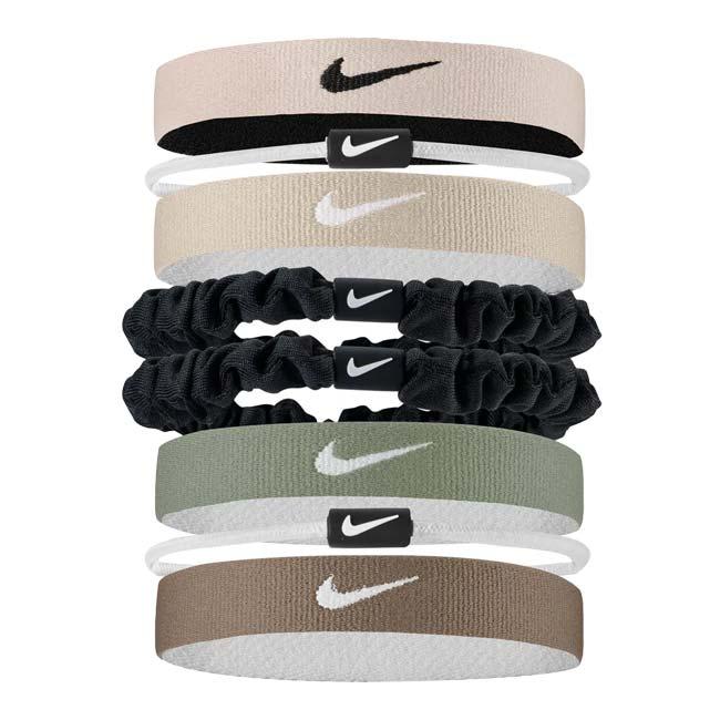 ナイキ(NIKE) FLEX フレックス クラシック ミックス ヘアタイ ヘアゴム 8本組 BN2086-631 LSピンク×WH×BK(25y4m) | 