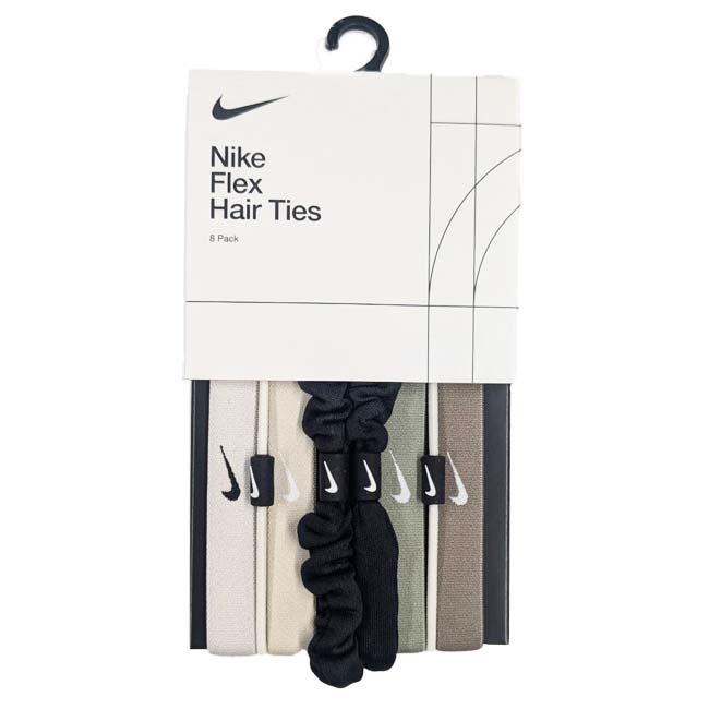 ナイキ(NIKE) FLEX フレックス クラシック ミックス ヘアタイ ヘアゴム 8本組 BN2086-631 LSピンク×WH×BK(25y4m) |  | 02