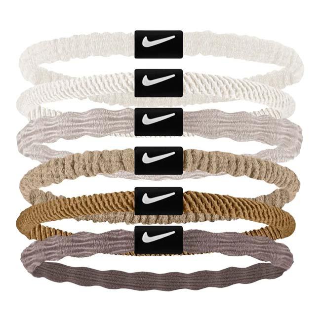ナイキ(NIKE) FLEX フレックス ヘアタイ ヘアゴム 色違い6本組 BN2085-202ヘンプ×デザートダスト×WH(25y4m)FALSE | 