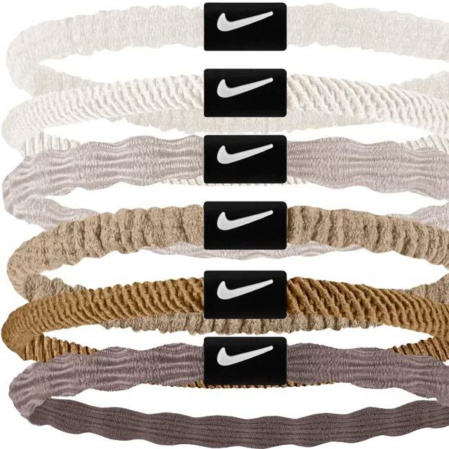 ナイキ(NIKE) FLEX フレックス ヘアタイ ヘアゴム 色違い6本組 BN2085-202ヘンプ×デザートダスト×WH(25y4m)FALSE |  | 01