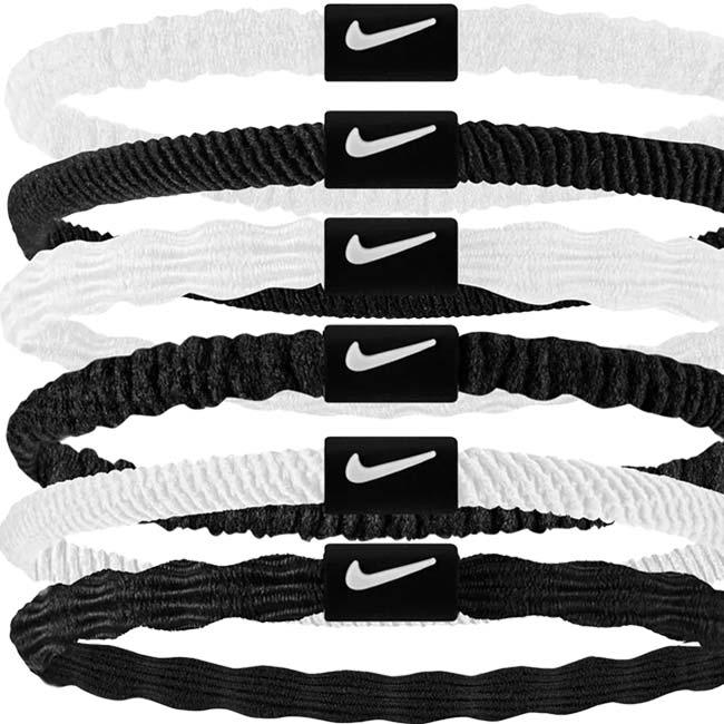 ナイキ(NIKE) FLEX フレックス ヘアタイ ヘアゴム 6本組 BN2085-152ホワイト×ブラック(25y4m) |  | 01