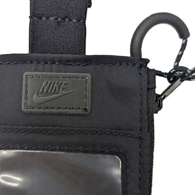 ナイキ(NIKE) TECH テック ステートメント ジップウォレットランヤード 定期入れ ネームホルダー NS2022-013ブラック(24y10m) | NIKE | 02