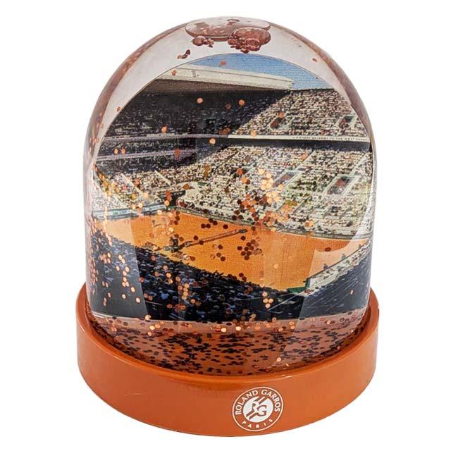 Roland Garros Official(ローランギャロス) クレーコート スノーグローブ スノードーム 置物 インテリア オブジェ 25FMGU909RGS クレー(26y8m) | 