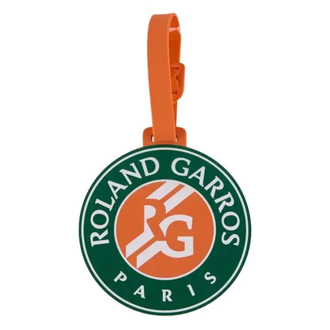 Roland Garros Official(ローランギャロス) 2026 公式ロゴ トラベルラベル ネームホルダー ラゲッジタグ バゲージタグ 名札 25FRGS611BAL クレー(26y8m) | 
