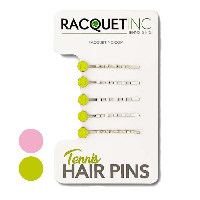 前髪留めやサイドの飾りに 同色5本組 RACQUET INC(ラケットインク) テニスヘアピン ボビーピン ヘアグリップ 5本セット RITG68／RITG264(24y11m) | 