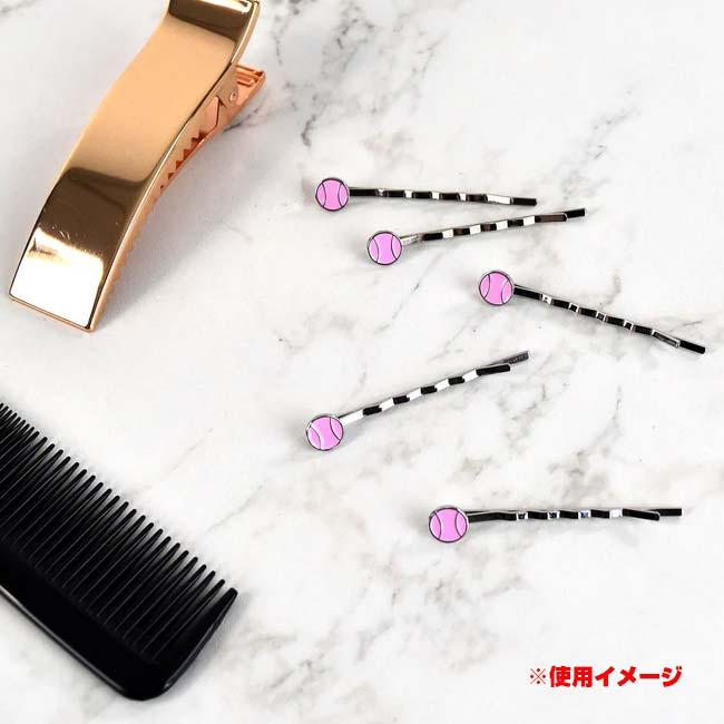 前髪留めやサイドの飾りに 同色5本組 RACQUET INC(ラケットインク) テニスヘアピン ボビーピン ヘアグリップ 5本セット RITG68／RITG264(24y11m) |  | 04