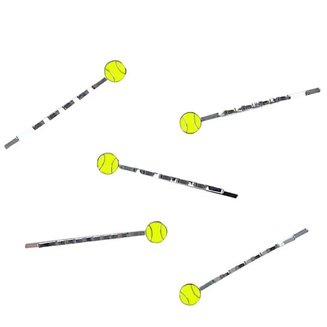 前髪留めやサイドの飾りに 同色5本組 RACQUET INC(ラケットインク) テニスヘアピン ボビーピン ヘアグリップ 5本セット RITG68／RITG264(24y11m) |  | 06