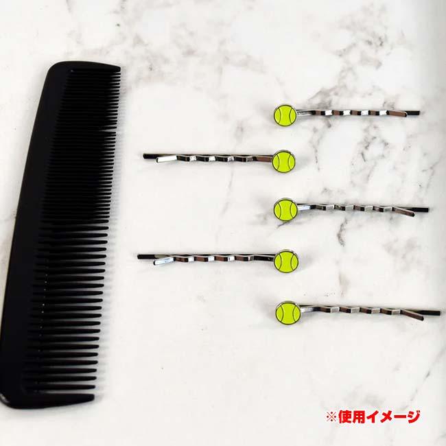 前髪留めやサイドの飾りに 同色5本組 RACQUET INC(ラケットインク) テニスヘアピン ボビーピン ヘアグリップ 5本セット RITG68／RITG264(24y11m) |  | 07