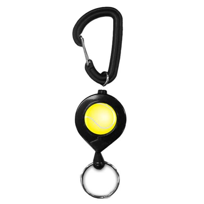 テニス好きな方、お子様へのプレゼントに  リールキーホルダー テニスボール キーチェーン チャーム テニス小物 テニス雑貨 カラビナ (24y5m) |  | 02