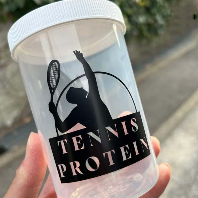 テニスプロテイン用専用シェーカー 400ml 目盛付き(26y2m) |  | 02