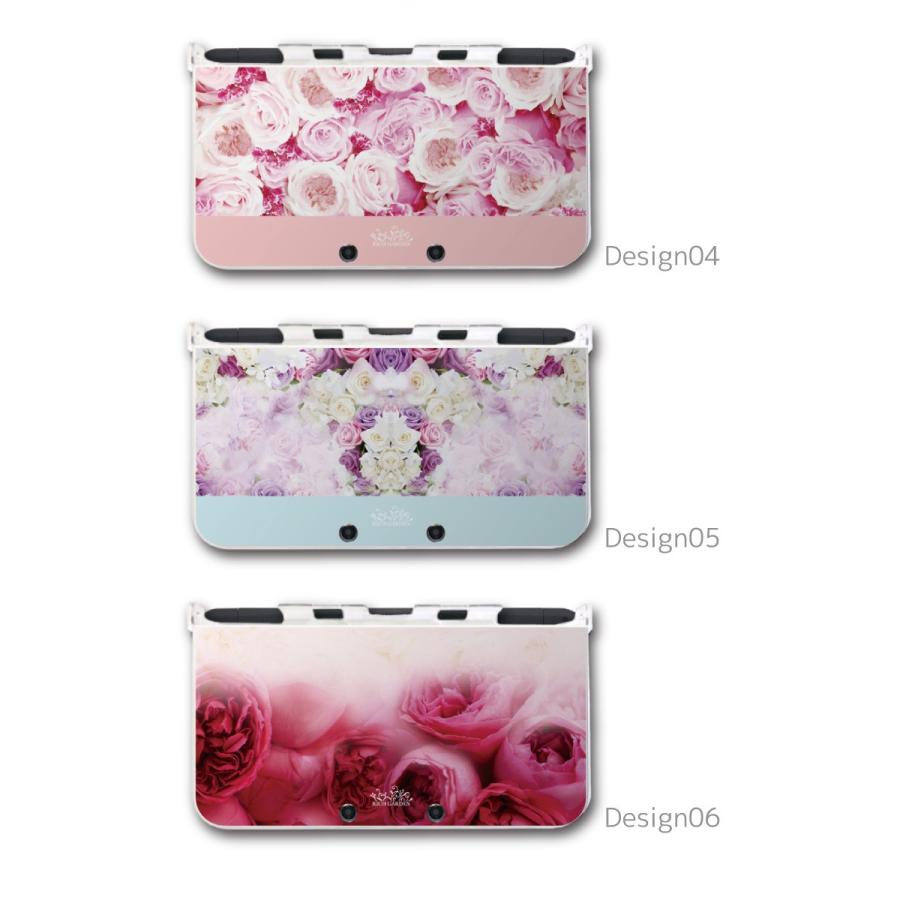 new 2DS 3DS LL ケース 3DSLL 2DSLL 3DS カバー ケース おしゃれ 子供 キッズ おもちゃ ゲーム Rose ローズ 花柄 フラワー Flower バラ 薔薇 花｜amusestore｜03