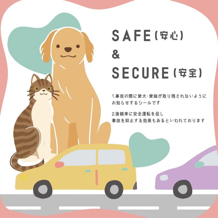 犬 車 ステッカー Dog In Car ワンちゃん 愛犬 乗ってます 乗っ