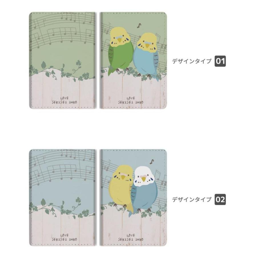 2つ折り パスケース 定期入れ カード 紛失防止 ストラップホール付き おしゃれ 軽量 かわいい インコ セキセインコ イラスト Aspc 002 Amuse Store 通販 Yahoo ショッピング