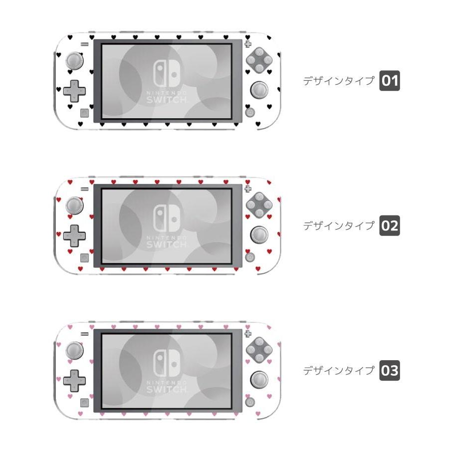 Nintendo Switch Lite ケース カバー スウィッチライト スイッチライト かわいい おしゃれ おもちゃ ゲーム 韓国 シンプル 海外 トレンド ハート｜amusestore｜02