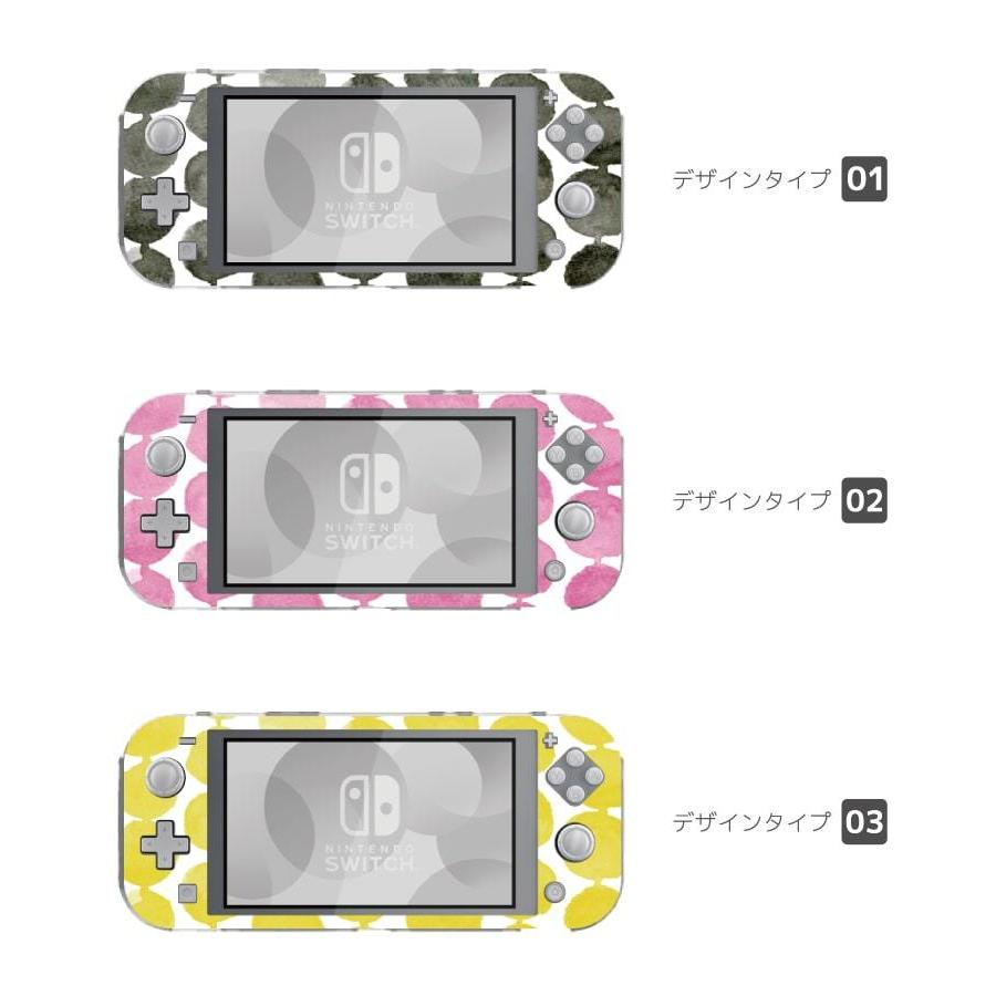 Nintendo Switch Lite ケース カバー スウィッチライト スイッチライト かわいい おしゃれ おもちゃ ゲーム 水彩 総柄 トライアングル トレンド｜amusestore｜02