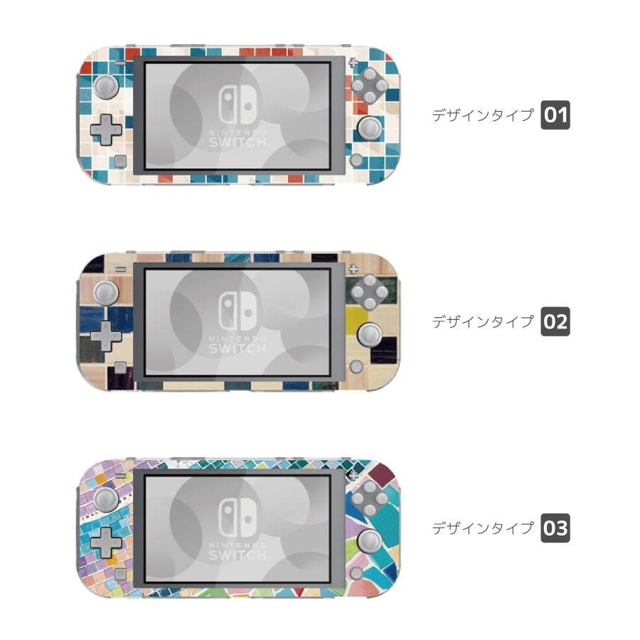 Nintendo Switch Lite ケース カバー スウィッチライト スイッチライト かわいい おしゃれ おもちゃ ゲーム モザイクタイル モザイク モロッカン柄｜amusestore｜02