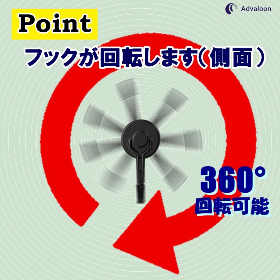 マグネット 磁石 フック 強力 ネオジム ネオジウム 丸型 白 黒 セット | ブランド登録なし | 04