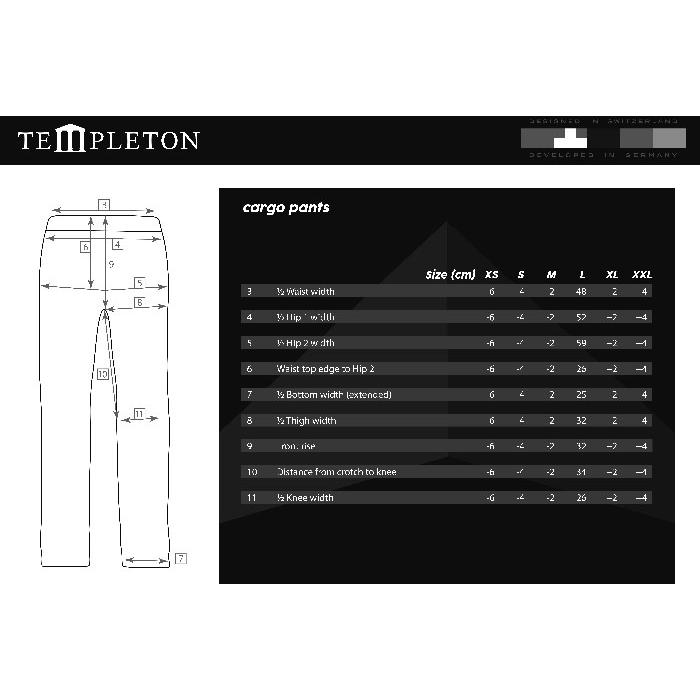 TEMPLETON テンプルトン ウェア GARGO PANT 22-23 モデル (2023