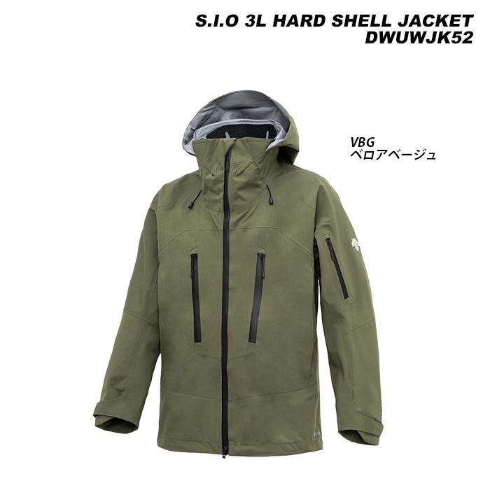 DESCENTE DWUWJK52 S.I.O 3L HARD SHELL JACKET / SHAUN 23-24 DESCENTE DWUWJK52 S.I.O 3L HARD SHELL JACKET / SHAUN 23-24