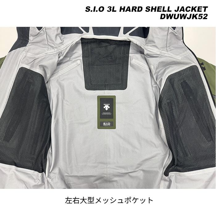 DESCENTE DWUWJK52 S.I.O 3L HARD SHELL JACKET / SHAUN 23-24