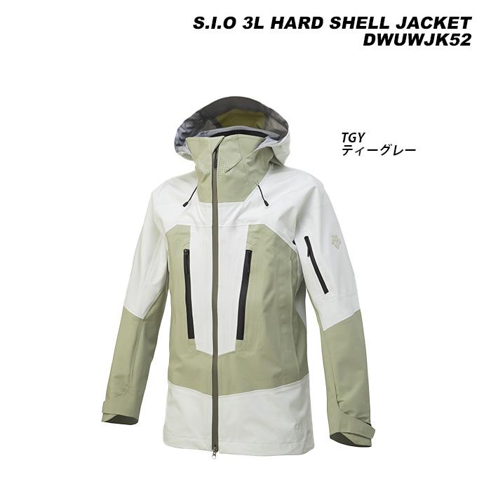 DESCENTE S.I.O スキーウェア グレー/オレンジ DESCENTE DWMWJK74 S.I.O INSULATED JKT 23-24モデル デサント