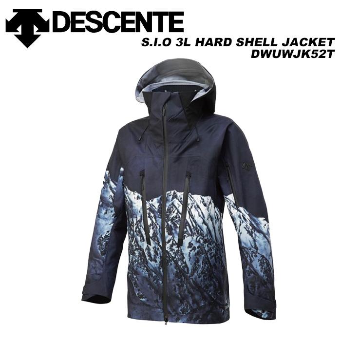 DESCENTE DWUWJK52T S.I.O 3L HARD SHELL JACKET / TAKA 23-24