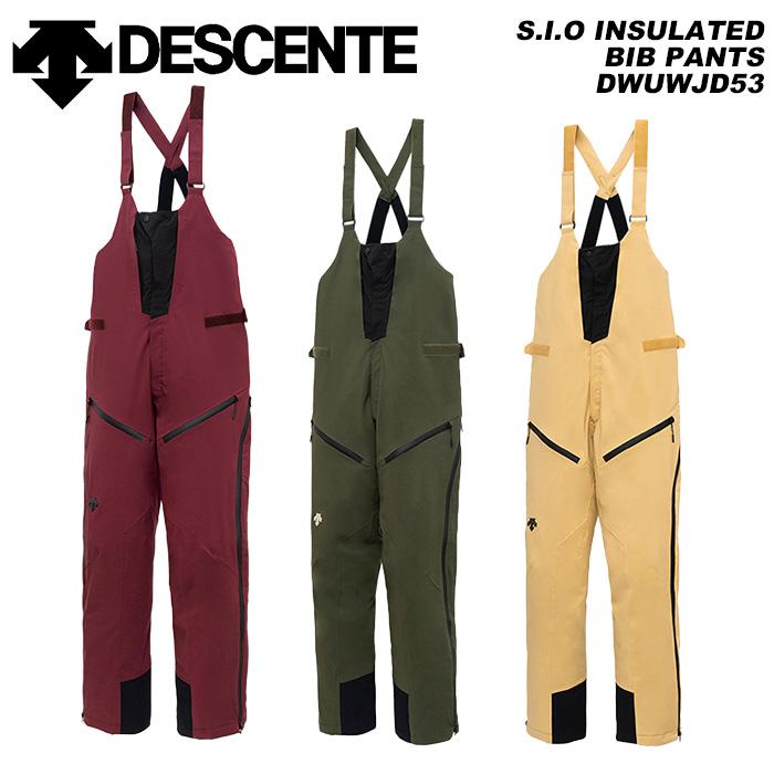 DESCENTE S.I.O インサレーテッドビブパンツ DWUWJD53 DESCENTE DWUWJD53 S.I.O INSULATED BIB PNT/ALL Mountain[SHAUN