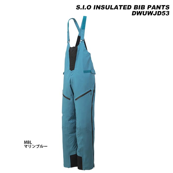DESCENTE DWUWJD53 S.I.O INSULATED BIB PANTS 23-24モデル デサント