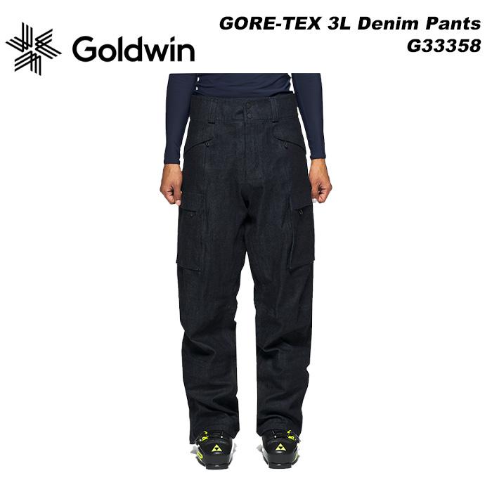 GOLDWIN G33358 GORE-TEX 3L Denim Pants 23-24モデル ゴールド GOLDWIN G33358 GORE-TEX 3L Denim Pants 23-24モデル ゴールド