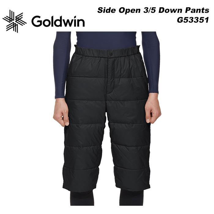 GOLDWIN G53351 Side Open 3/5 Down Pants 23-24モデル ゴールド GOLDWIN G53351 Side Open 3/5 Down Pants 23-24モデル ゴールド