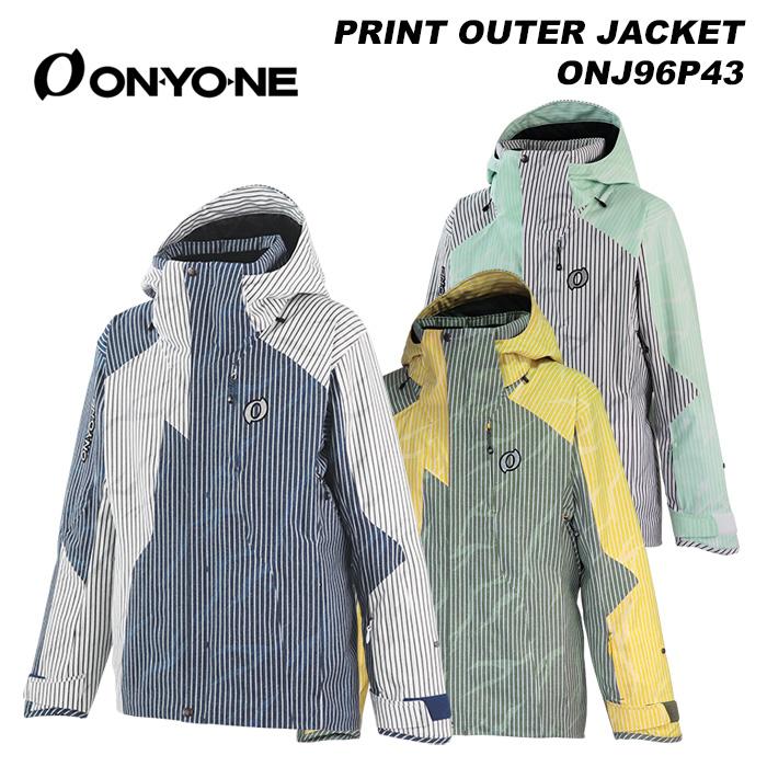 オンヨネ ONYONE ONJ96P43 PRINT OUTER JACKET 23-24モデル スキー