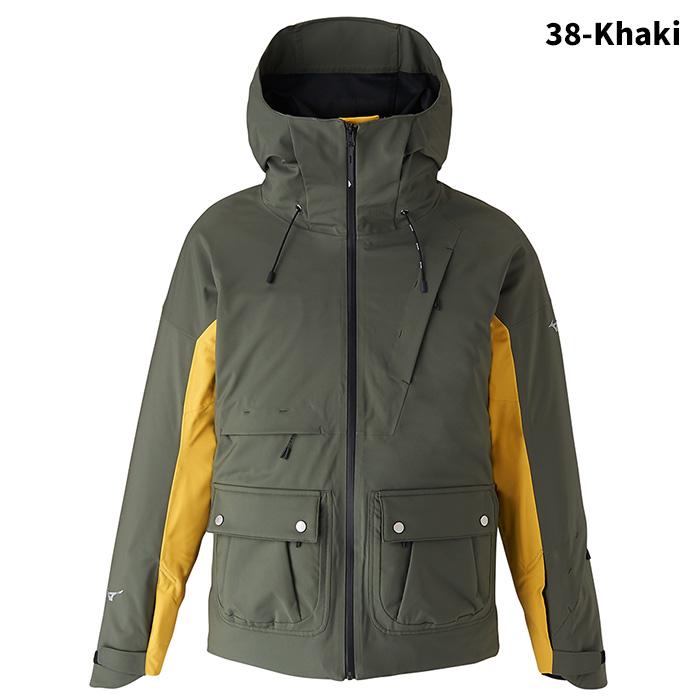 【美品】MIZUNO(ミズノ) スキーウェア上下セット カーキ Z2ME8340 美品】MIZUNO(ミズノ) スキーウェア上下セット カーキ Z2ME8340 美品